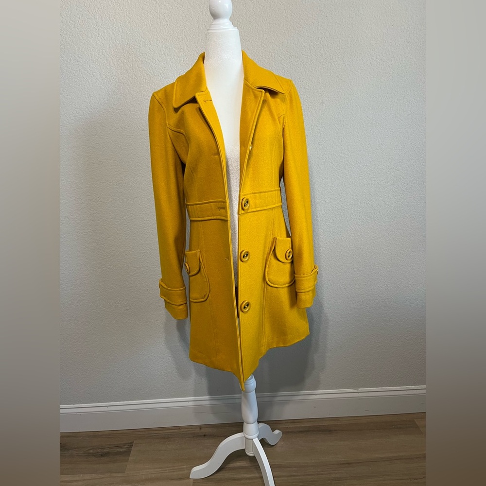 Gold peacoat